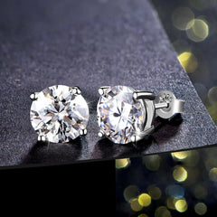 Moissanite Stud Earrings